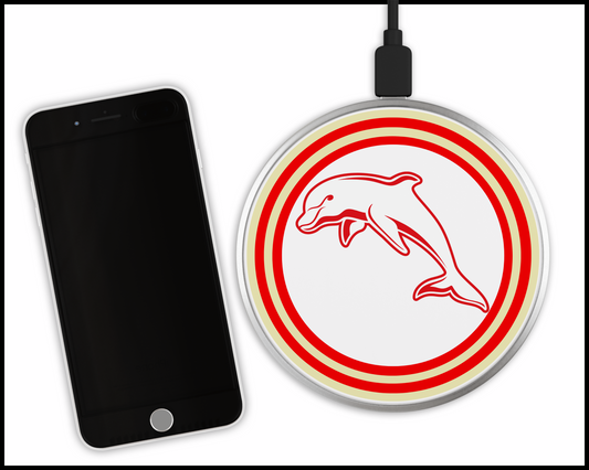 Dolphins Sublimated Wireless Phone Charger