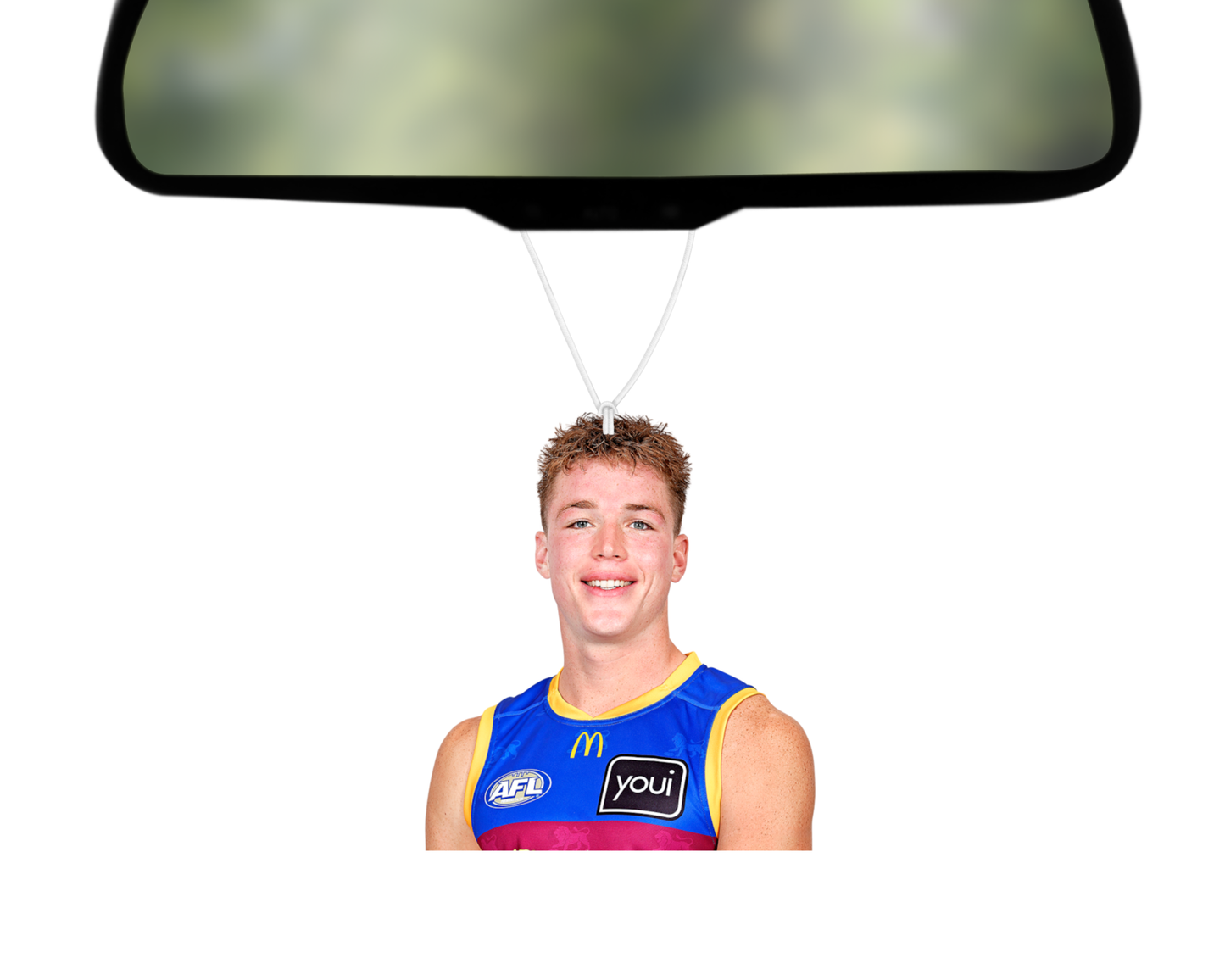 2026 Team Photo - Logan Morris Air Freshener