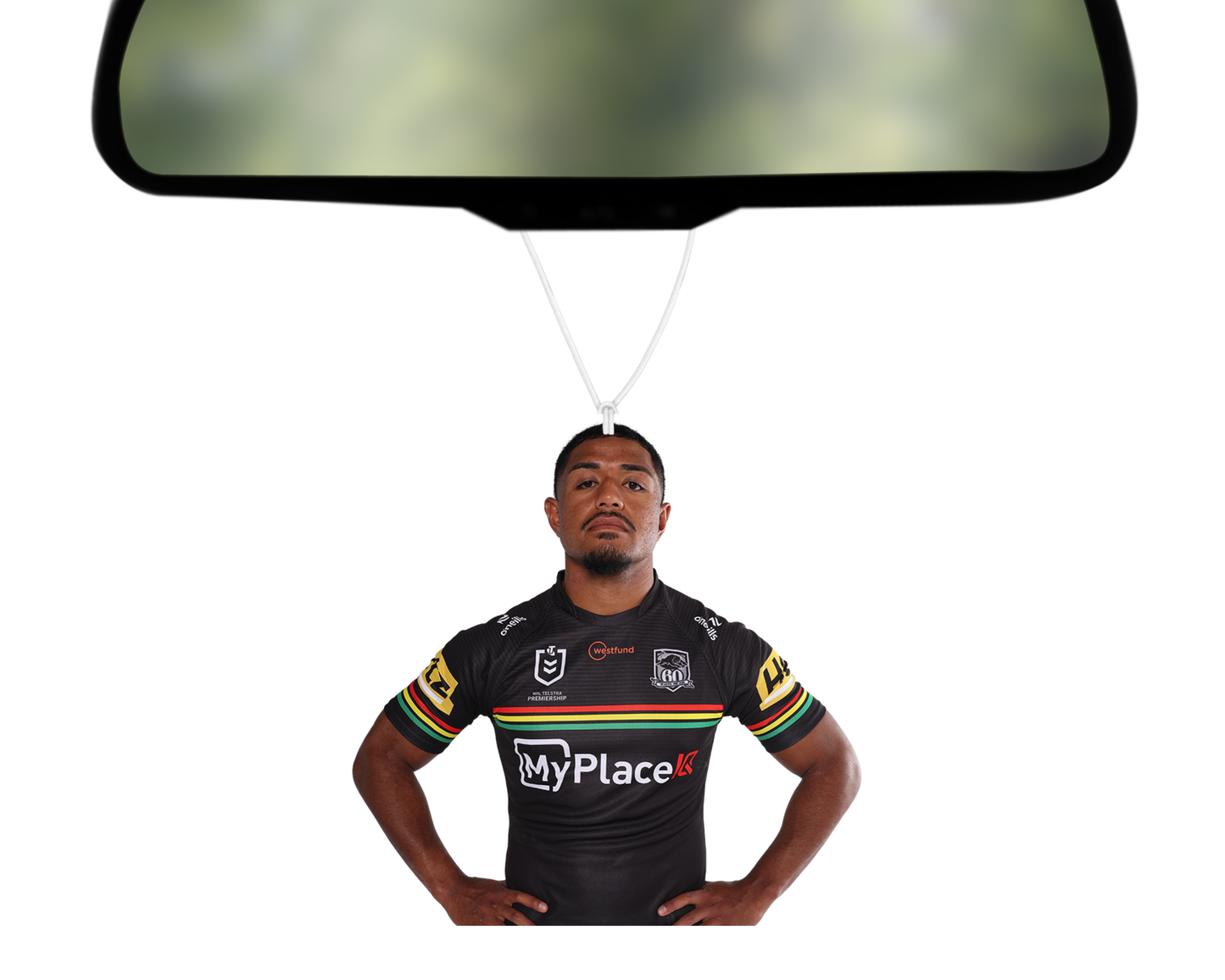 2026 Team Photo - Sione Fonua Car Air Freshener