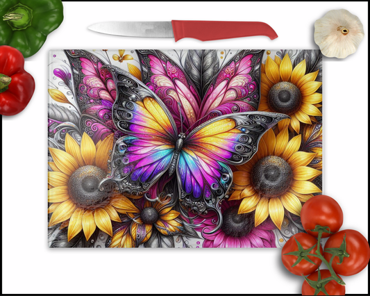 Butterfly Sublimated Cutting Board (120)