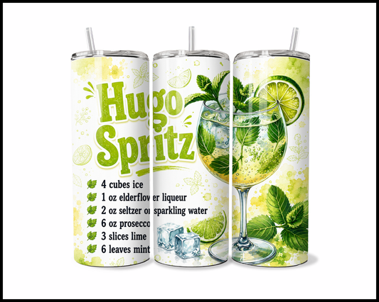 Happy Hour Recipes - Hugo Spritz Stainless Steel Tumbler (6024)