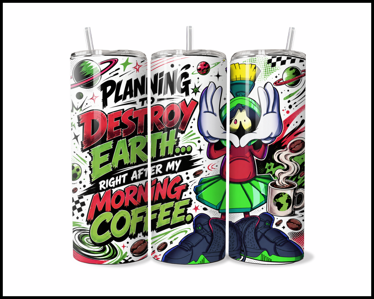 Right After My Coffee Stainless Steel Tumbler (6034)