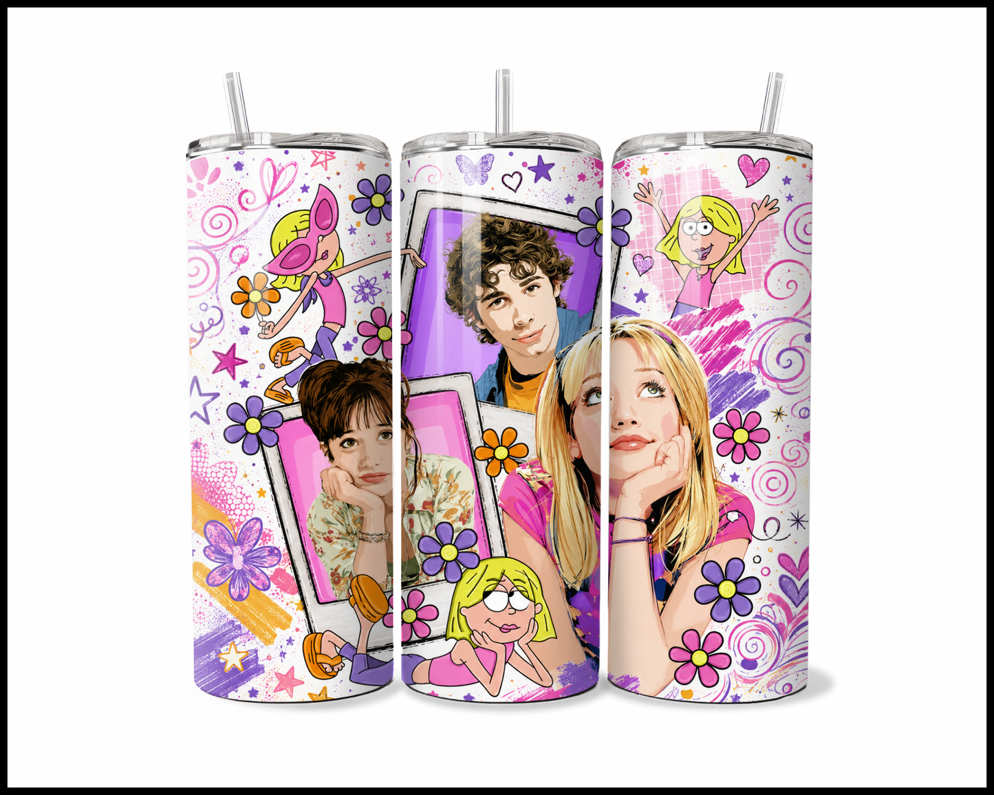 Lizzie Maguire Inspired Stainless Steel Tumbler (6042)