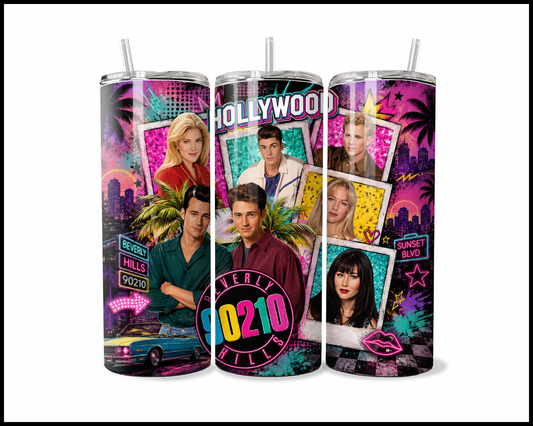 Beverley Hills 90210 Inspired Stainless Steel Tumbler (6046)