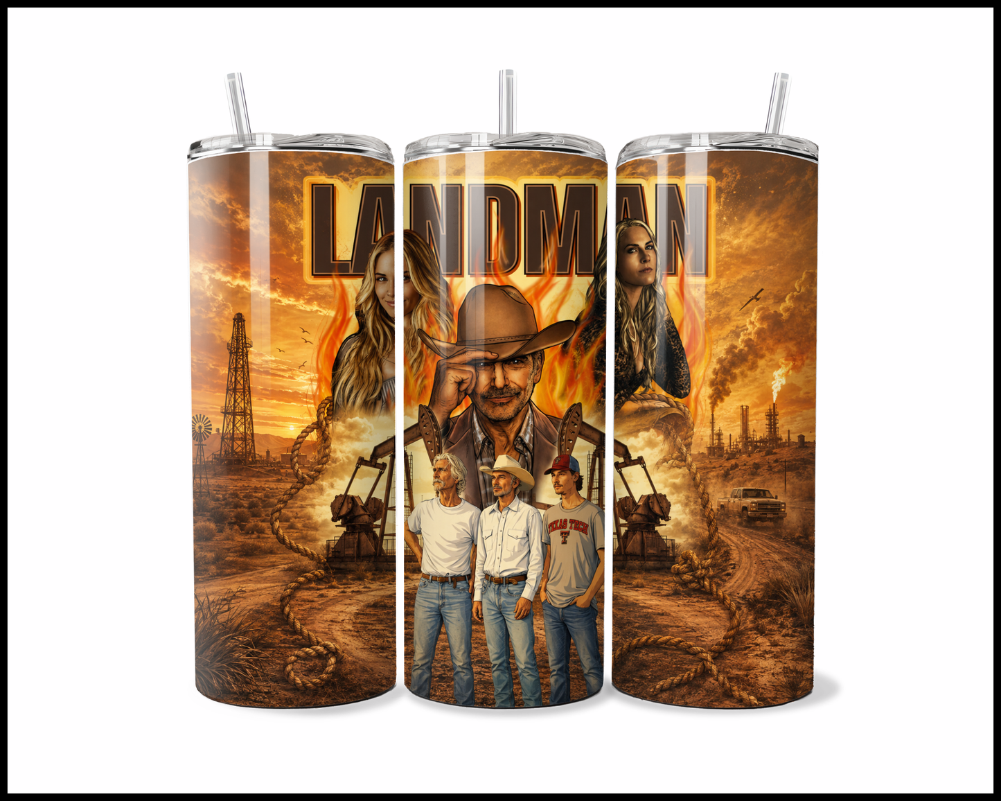Landmine Inspired Stainless Steel Tumbler (6047)