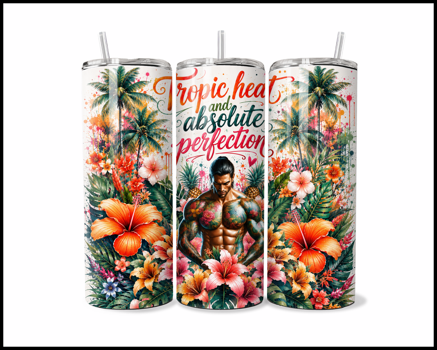 Tropic Heat & Absolute Perfection Stainless Steel Tumbler (6060)