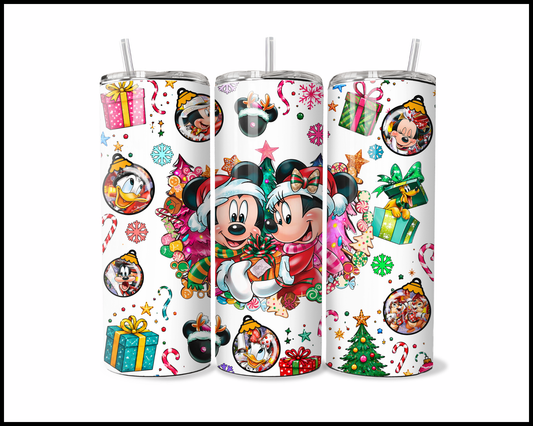Fantasy Themed Christmas Stainless Steel Tumbler (6069)