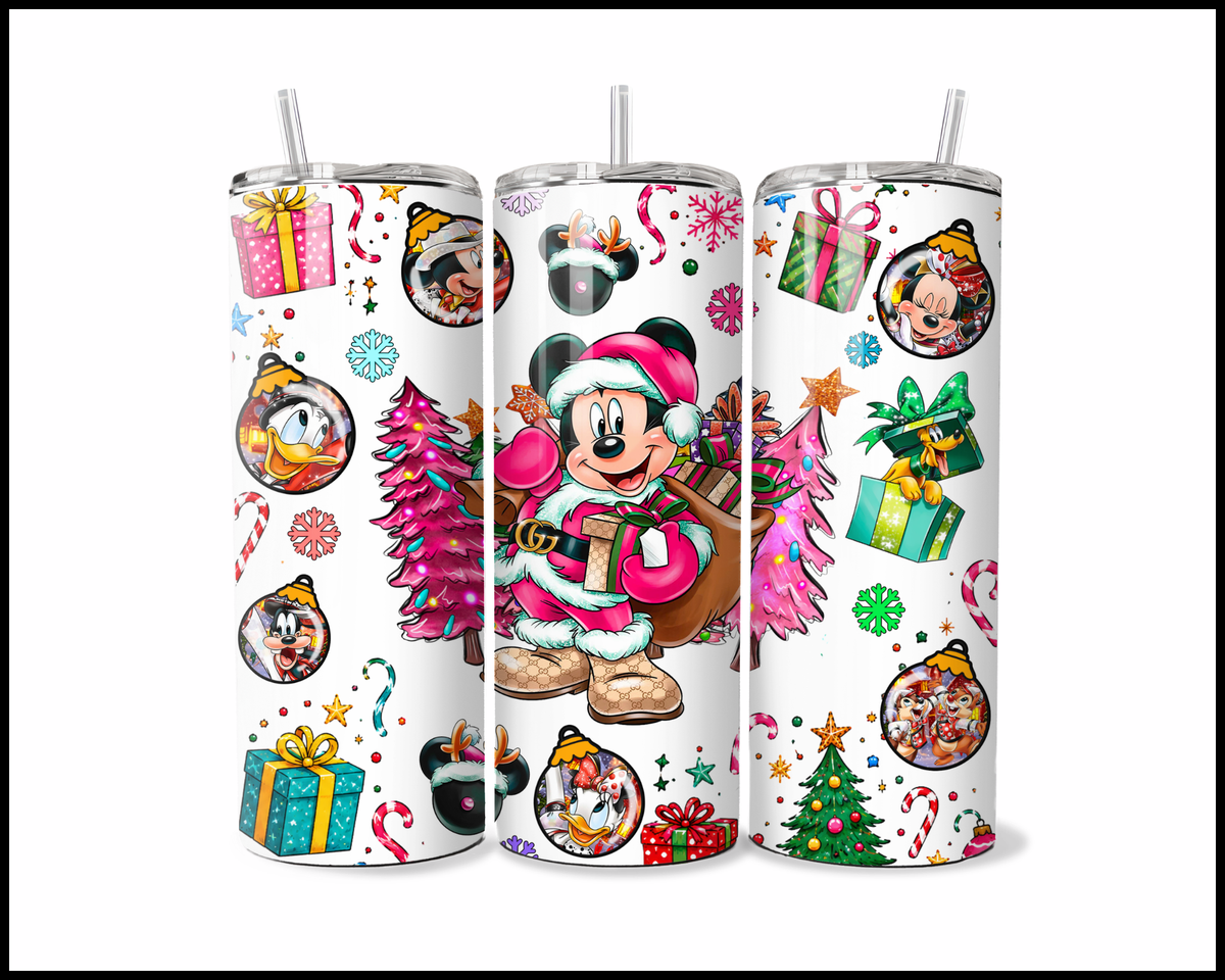 Fantasy Themed Christmas Stainless Steel Tumbler (6071)