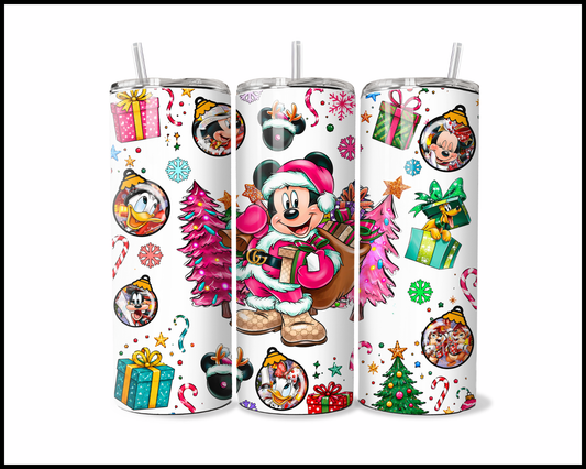 Fantasy Themed Christmas Stainless Steel Tumbler (6071)