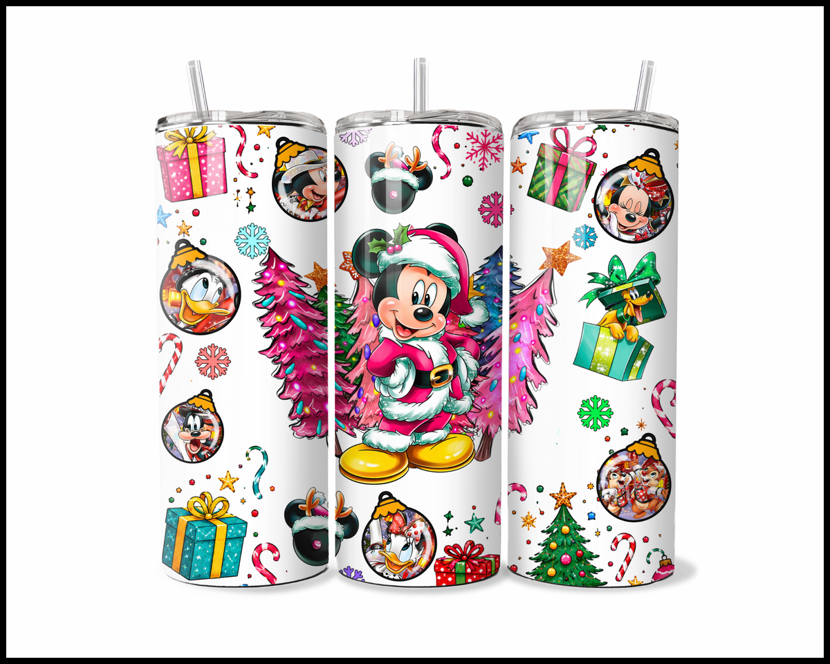 Fantasy Themed Christmas Stainless Steel Tumbler (6073)