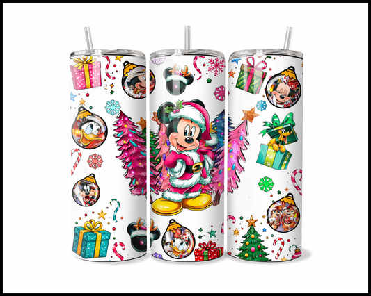 Fantasy Themed Christmas Stainless Steel Tumbler (6073)