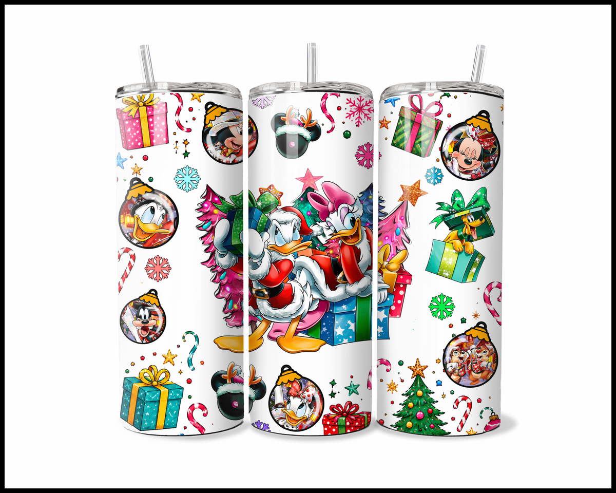 Fantasy Themed Christmas Stainless Steel Tumbler (6076)