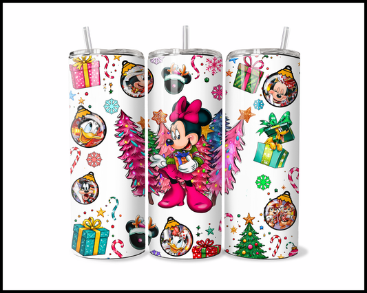 Fantasy Themed Christmas Stainless Steel Tumbler (6081)