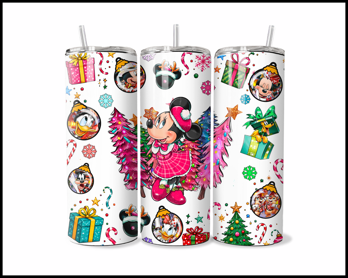 Fantasy Themed Christmas Stainless Steel Tumbler (6082)