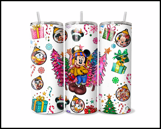 Fantasy Themed Christmas Stainless Steel Tumbler (6083)