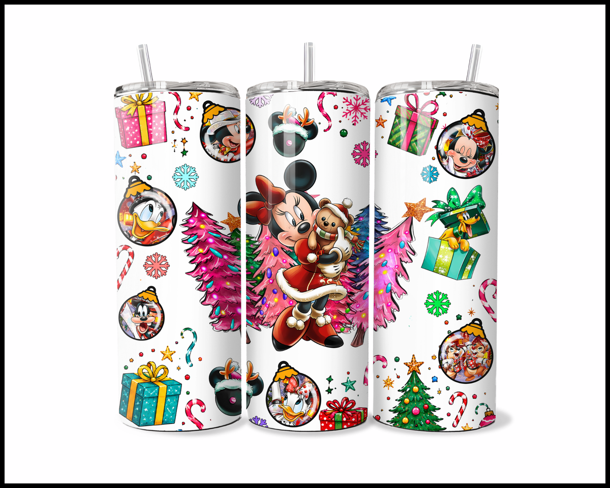 Fantasy Themed Christmas Stainless Steel Tumbler (6084)