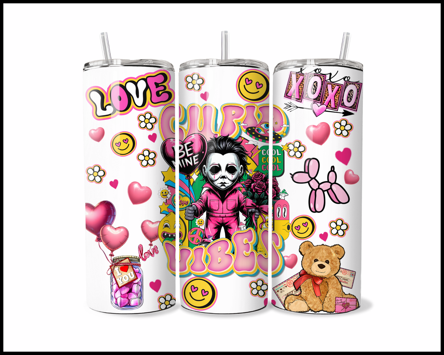 Cupid's Nightmare Stainless Steel Tumbler (6093)