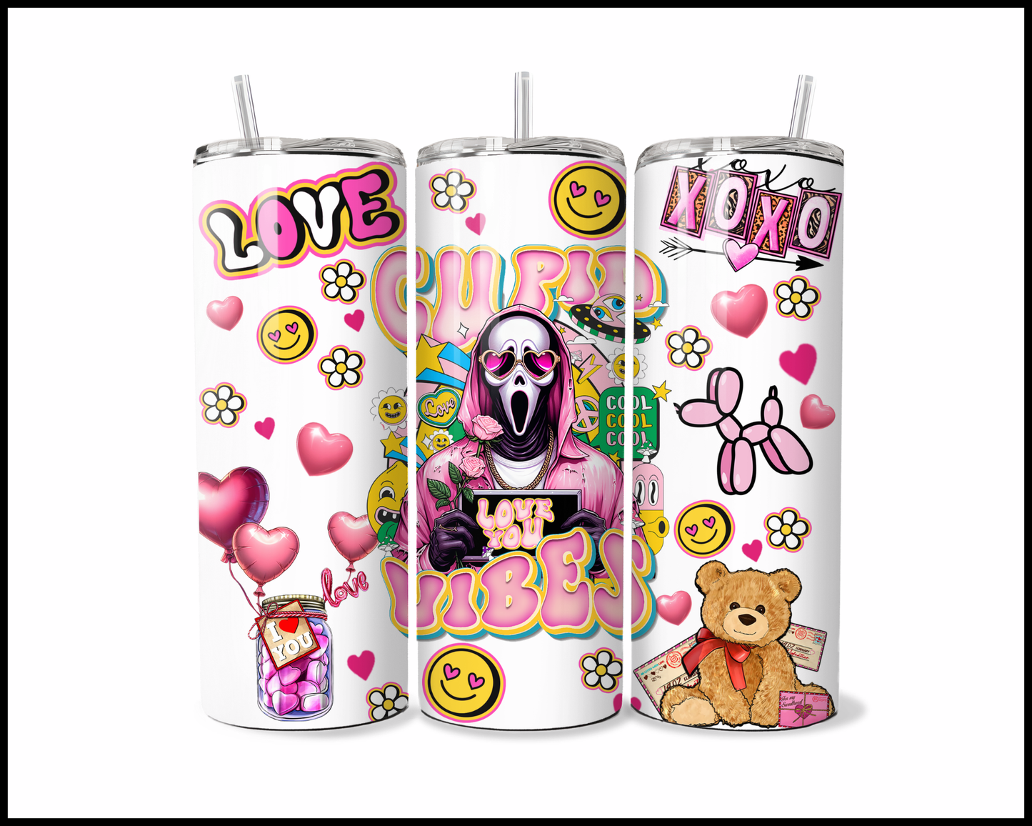 Cupid's Nightmare Stainless Steel Tumbler (6094)