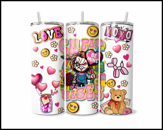 Cupid's Nightmare Stainless Steel Tumbler (6096)