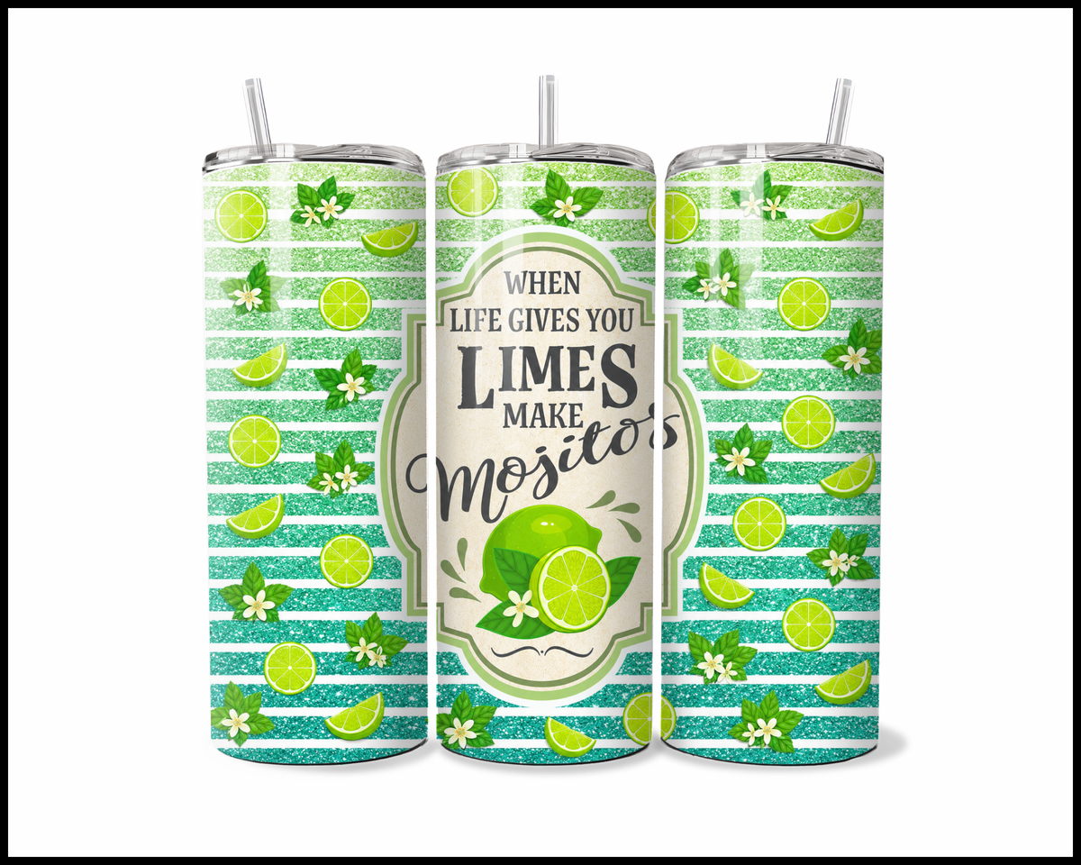 Make Mojitos Stainless Steel Tumbler (6100)