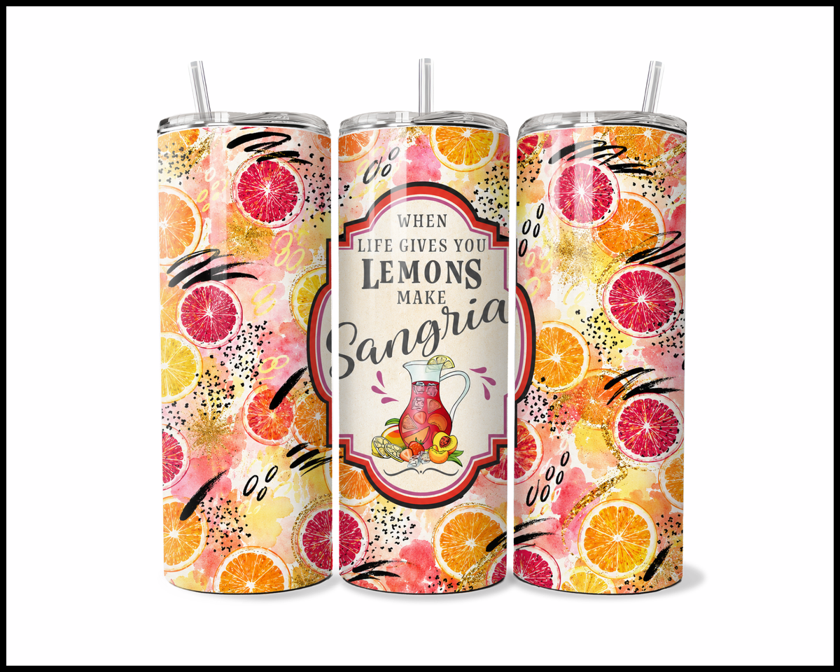 Make Sangria Stainless Steel Tumbler (6103)