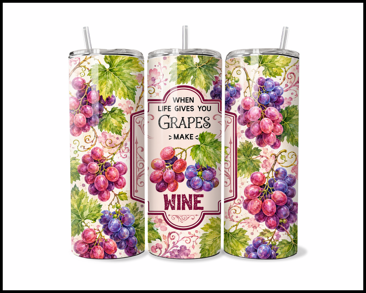 Make Wine Stainless Steel Tumbler (6112)