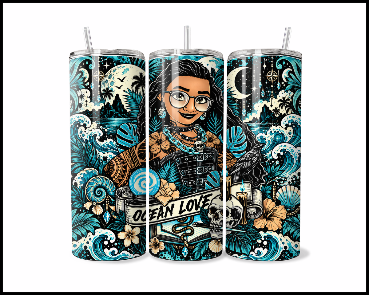 Ocean Love Stainless Steel Tumbler (6115)