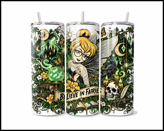 Believe In Fairies Stainless Steel Tumbler (6117)