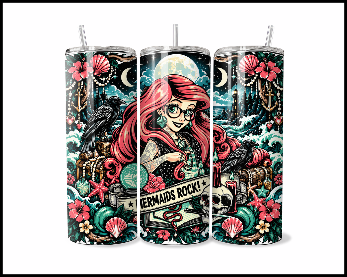 Mermaids Rock Stainless Steel Tumbler (6121)
