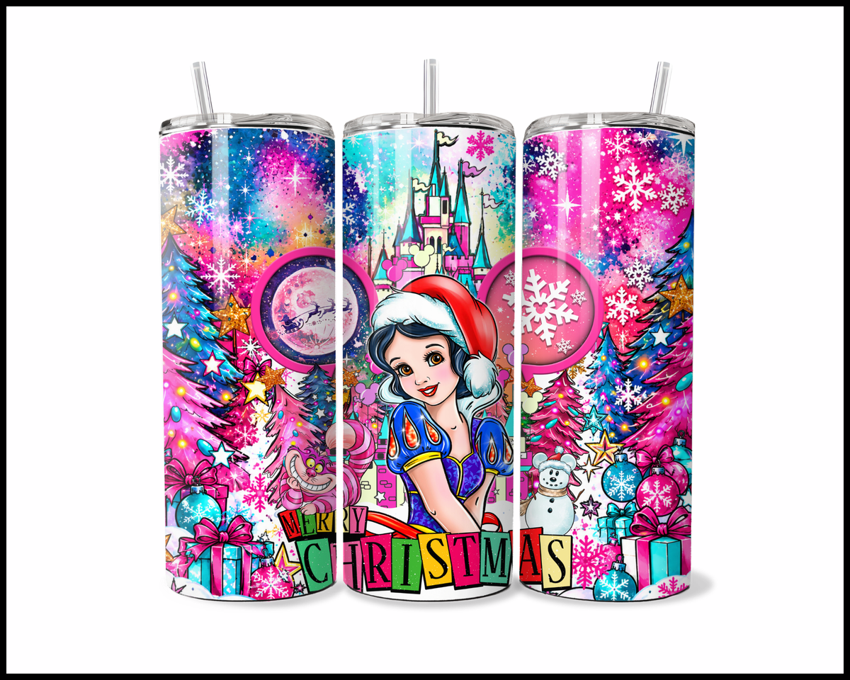 Magical Kingdom Christmas Stainless Steel Tumbler (6144)