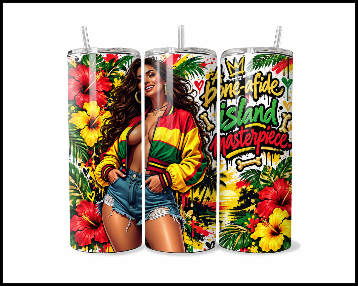 Bone-afide Island Masterpiece Stainless Steel Tumbler (6166)