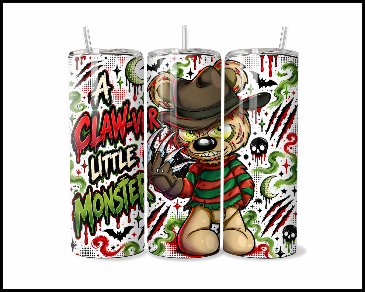 Claw-ver Little Monster Stainless Steel Tumbler (6176)