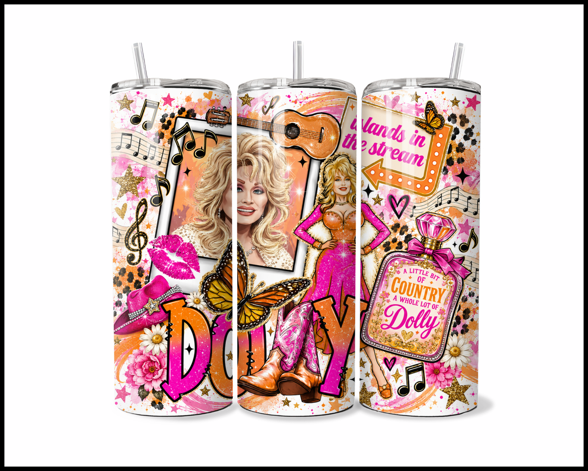 Dolly Parton Inspired Stainless Steel Tumbler (6187)