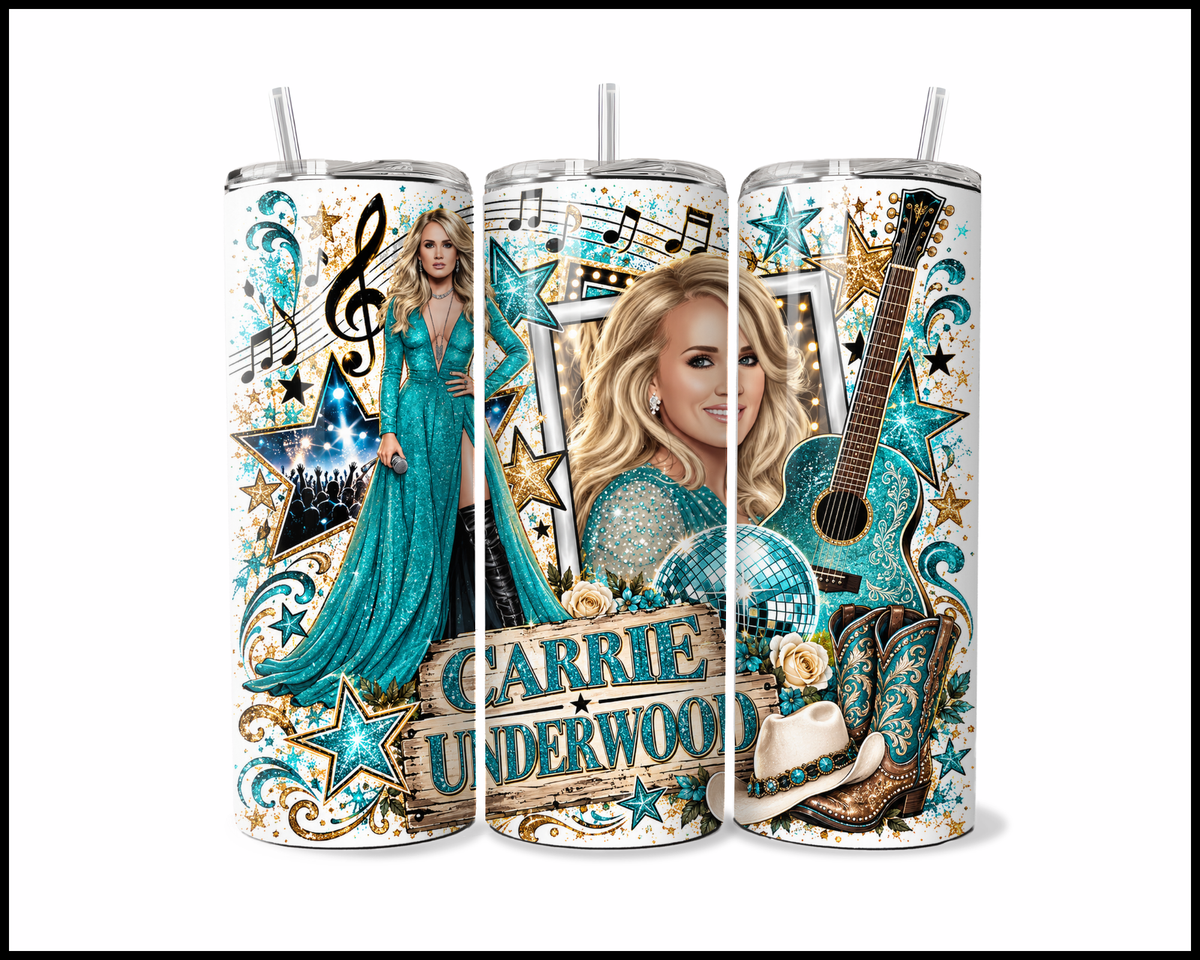 Carrie Underwood Inspired Stainless Steel Tumbler (6192)