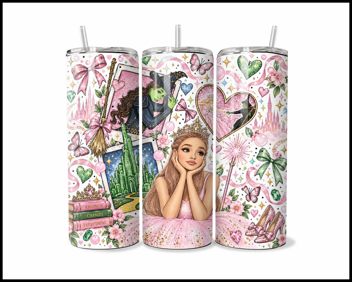 Wicked Inspired Stainless Steel Tumbler (6195)