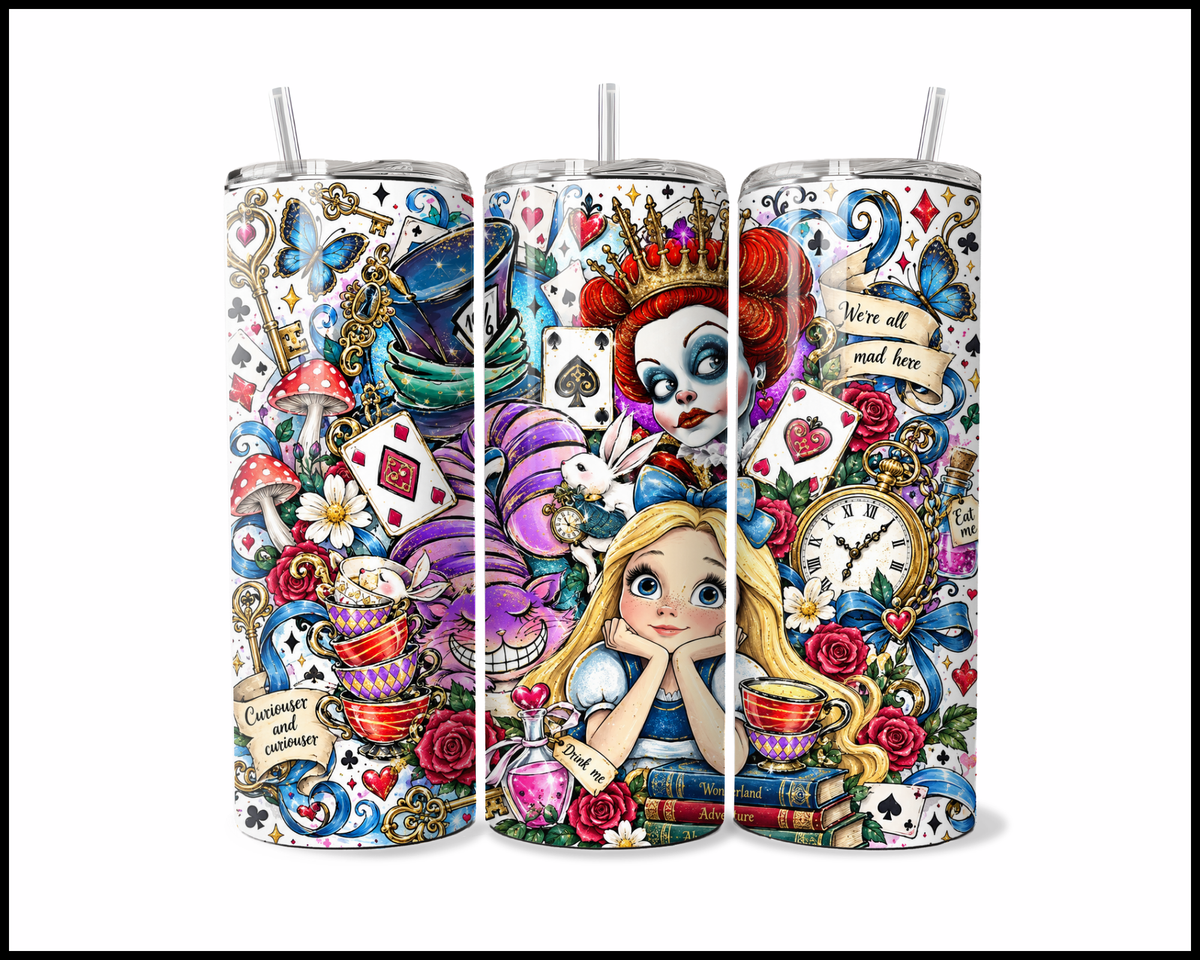 Wizard Of Oz Inspired Stainless Steel Tumbler (6197)