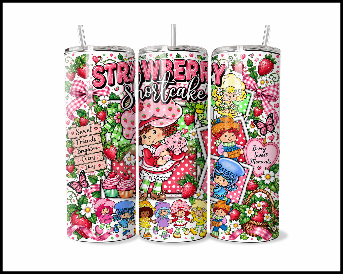 Strawberry Shortcake Stainless Steel Tumbler (6200)