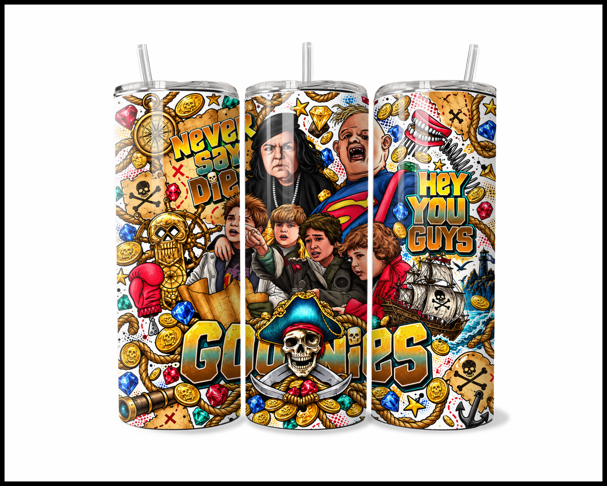 Goonies Inspired Stainless Steel Tumbler (6203)