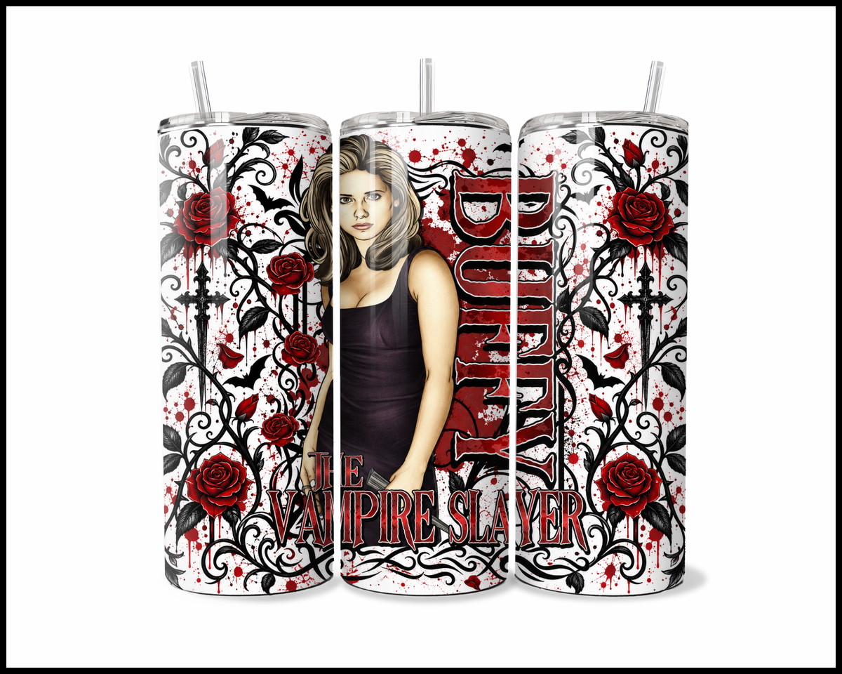 Buffy Inspired Stainless Steel Tumbler (6209)