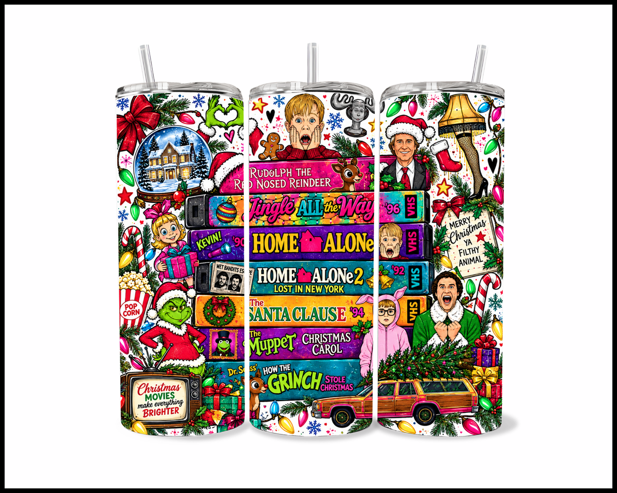 Christmas Eve by VHS Stainless Steel Tumbler (6215)