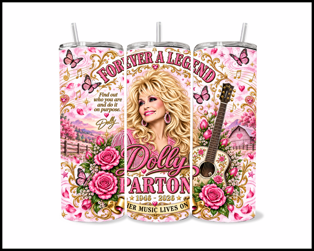 Dolly Parton Inspired Stainless Steel Tumbler (6216)