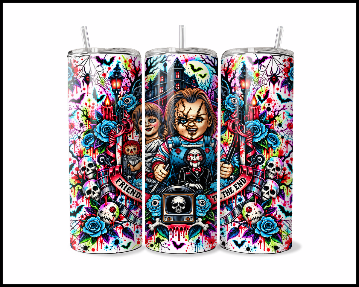 Friends Til' The End Stainless Steel Tumbler (6223)