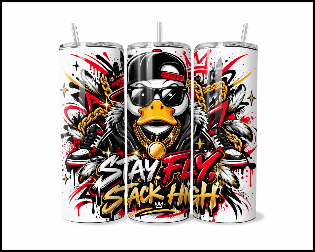 Stay Fly Stack High Stainless Steel Tumbler (6227)