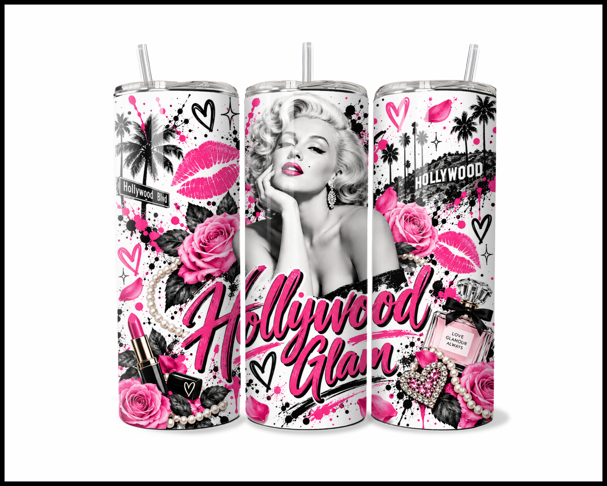 Marilyn Monroe Inspired Stainless Steel Tumbler (6245)