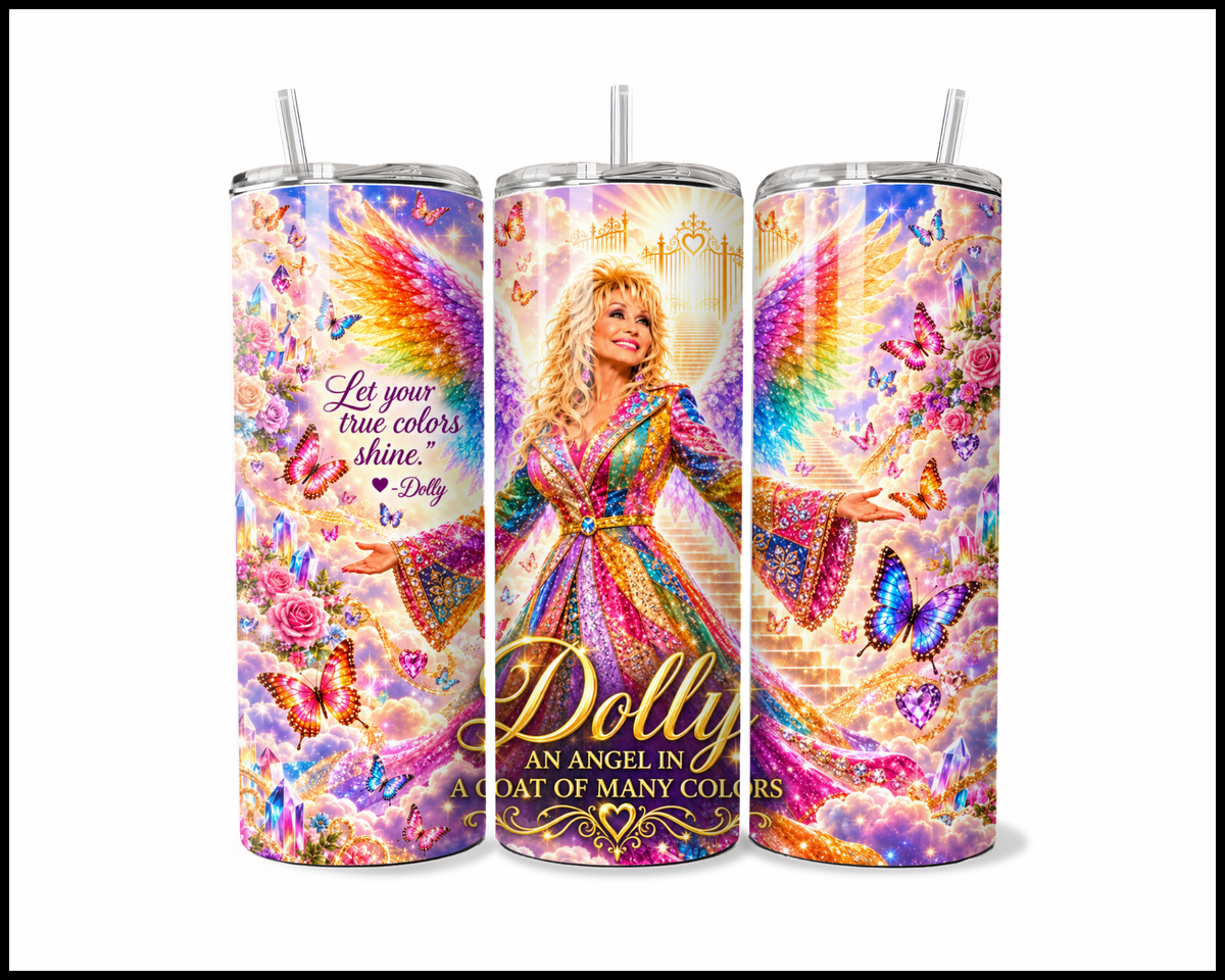 Dolly Parton Inspired Stainless Steel Tumbler (6246)