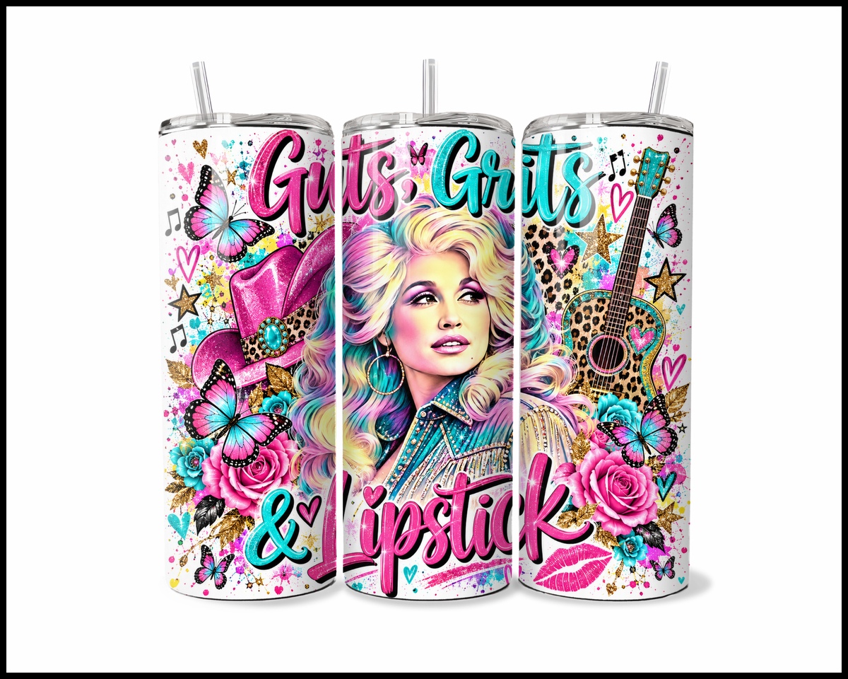Dolly Parton Inspired Stainless Steel Tumbler (6247)