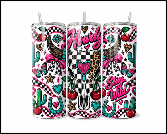 Howdy Stainless Steel Tumbler (6253)