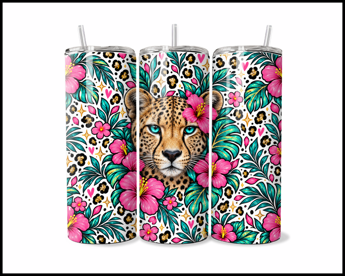 Spotted in Paradise Stainless Steel Tumbler (6256)