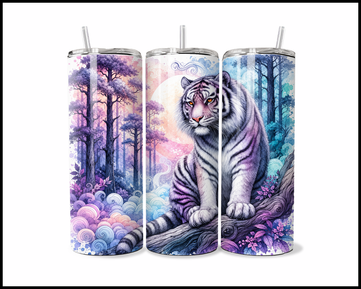 Purr-fectly Pastel Stainless Steel Tumbler (6268)