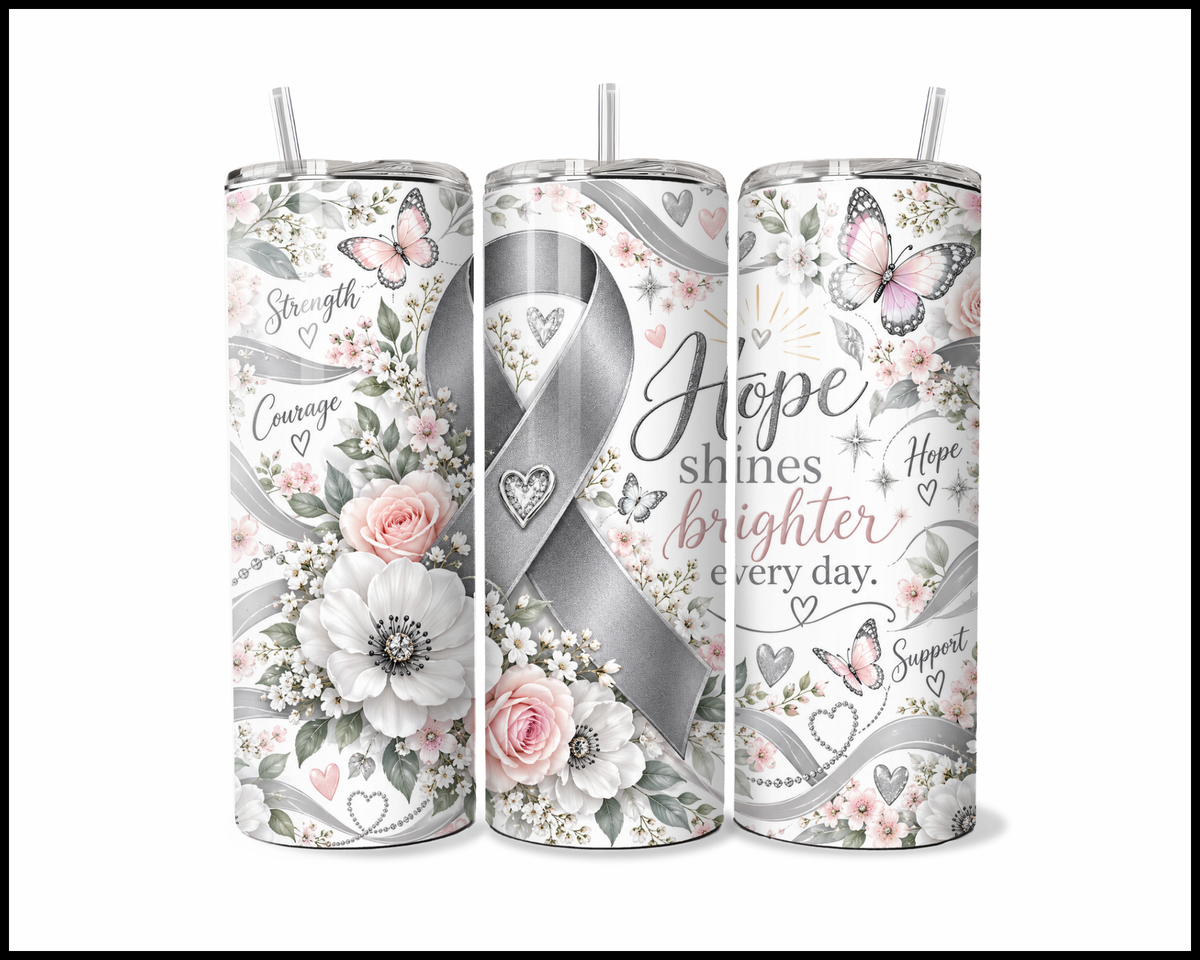 Mental Health Awareness Stainless Steel Tumbler (6277)